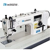 GC2202PC Golden Choice Máquina para hacer presillas de cinturón con puntada de cubierta inferior de doble aguja con recortadora frontal y extractor